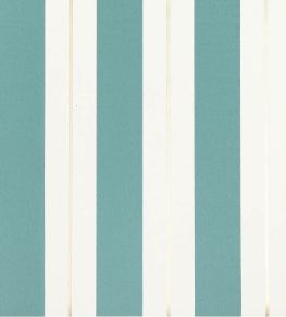 Bramante Stripe Wallpaper by Osborne & Little Teal