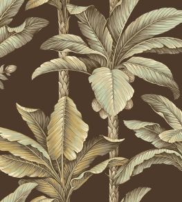Breeza Wallpaper by Today Interiors Chocolate