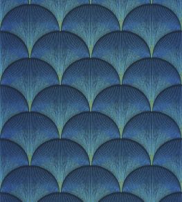 Broadway Wallpaper by Casadeco Bleu Indigo