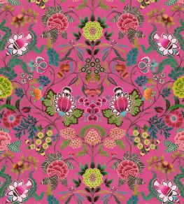 Brocart Decoratif Fabric by Designers Guild Cerise