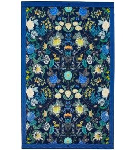 Brocart Decoratif Rug by Designers Guild Indigo