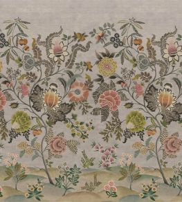 Brocart Decoratif Grasscloth Mural by Designers Guild Sepia
