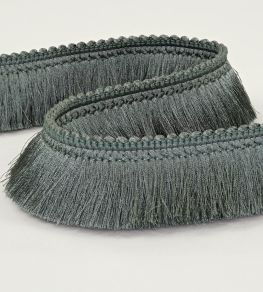 Brush Fringe Trimming by Romo Smoky Blue