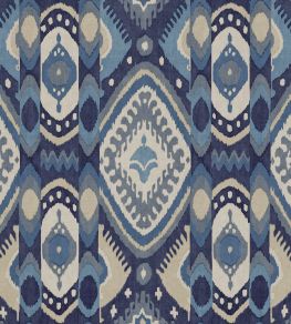 Bukhara Fabric by Warner House Indigo