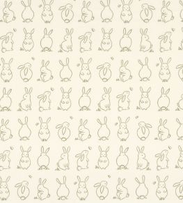 Bunny Fabric by Camengo Vert Kaki