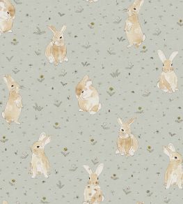 Bunny Field Wallpaper by Rebel Walls Mint