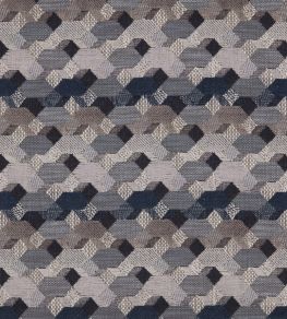 Cabaret Fabric by Warwick Indigo