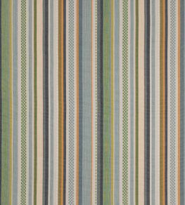 Cabrera Stripe Fabric by Jane Churchill Blue/Green