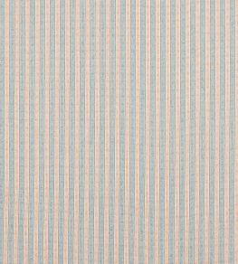 Cadiz Stripe Fabric by Jane Churchill Indigo/Copper