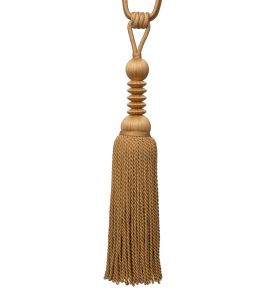 Caitlin Single Tassel Tieback Trimming by Samuel & Sons Amber