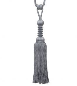 Caitlin Single Tassel Tieback Trimming by Samuel & Sons Heron Blue