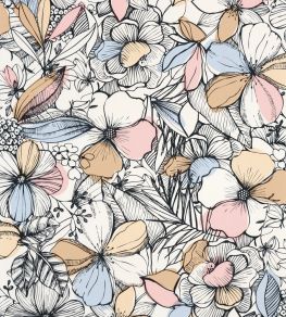 California Dreaming Wallpaper by Caselio Rose Jaune