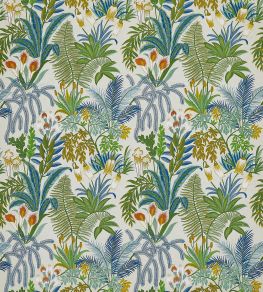 Calla Lily Fabric by Osborne & Little Azure