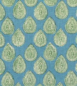 Camber Fabric by Baker Lifestyle Blue / Green