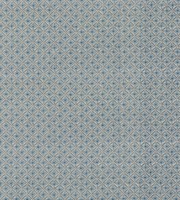 Camden Trellis Fabric by GP & J Baker Blue