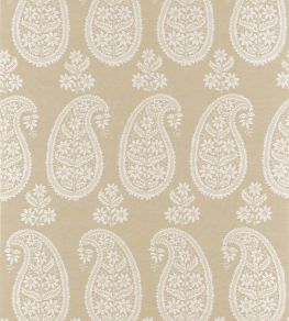 Campania Paisley Fabric by Anna French Beige
