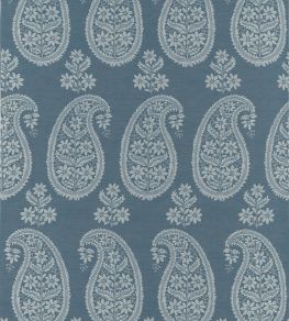 Campania Paisley Fabric by Anna French Blue