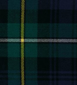 Campbell Of Argyll Mod Fabric by The Isle Mill Green