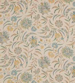 Campion Fabric by Colefax and Fowler Blue/Gold