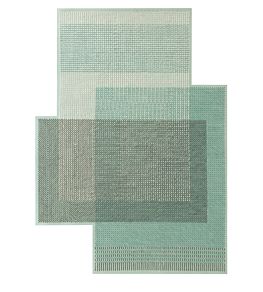 Canevas Geo Rug by GAN Green