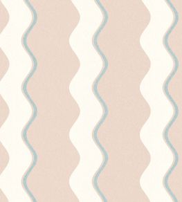 Cari Wave Fabric by Woodchip & Magnolia Sand