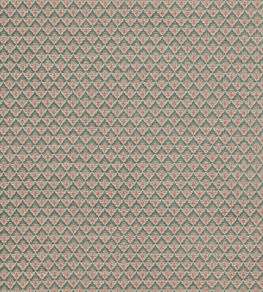 Carlotta Fabric by Colefax and Fowler Tomato/Teal