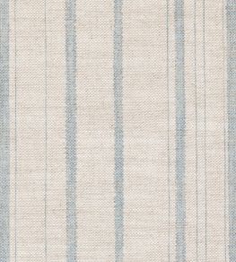 Carskiey Single Stripe Fabric by Fermoie Light Blue