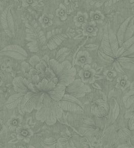 Casa De Fiore Wallpaper by Eijffinger Light Green