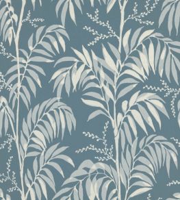 Casablanca Afternoon Wallpaper by Langelid Von Bromssen Smokey Blue