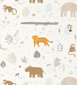Savanna Wallpaper by Casadeco Beige