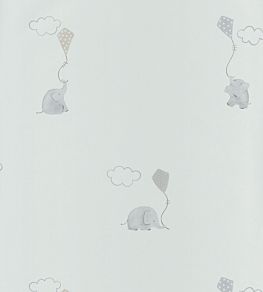 Elephants Wallpaper by Casadeco Beige