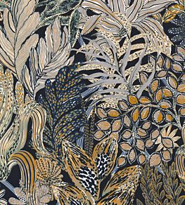 Borromee Wallpaper by Casamance Vert