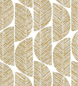 Abelia Wallpaper by Casamance Blanc