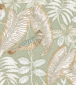 Sibia Wallpaper by Casamance Amande