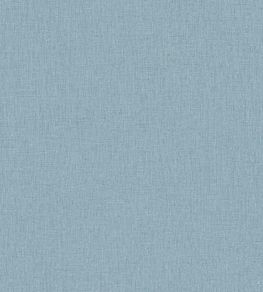 Linen Uni Wallpaper by Caselio Pale Blue