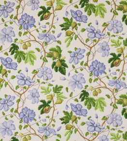 Castellane Fabric by Manuel Canovas Azur