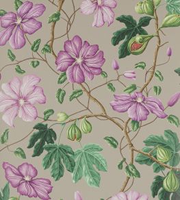 Castellane Wallpaper by Manuel Canovas Manganese