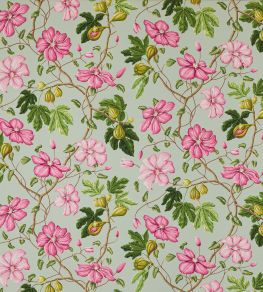 Castellane Fabric by Manuel Canovas Rose/Aqua