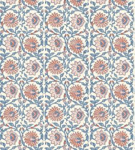 Cecily Wallpaper by GP & J Baker Red/Blue