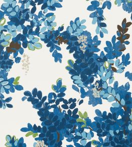 Central Park Wallpaper by Thibaut Blue And Green
