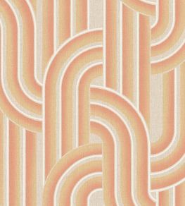 Ceramic Arches Wallpaper by Eijffinger Orange/Terracotta