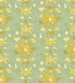 Chamba Fabric by Lewis & Wood Lemongrass