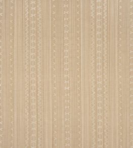 Charter Stripe Embroidery Fabric by Thibaut Camel