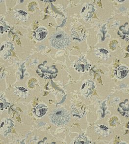 Chatsworth Fabric by Warwick Cerulean