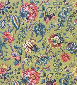 Chatterpie Linen Fabric by Ian Sanderson Paradise
