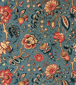 Chatterpie Velvet Fabric by Ian Sanderson Tiger Moth