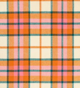 Check Fabric by Johnstons of Elgin Strawberry