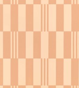 Checkerboard Wallpaper by Kirkby Design Pink Apricot