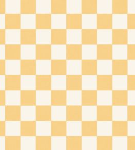 Checks Wallpaper by Caselio Jaune Soleil