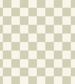 Checks Wallpaper by Caselio Vert Amande